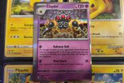 Claydol ! Miscut Error ! Off Centre ! from Obsidian Flames Set !  2023 ! Error Pokemon Card !