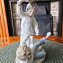 NAO by Lladro "Pillow Fight" Figurine Image 6