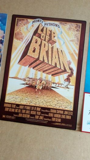 Life of Brian movie poster, Monty Python film posters