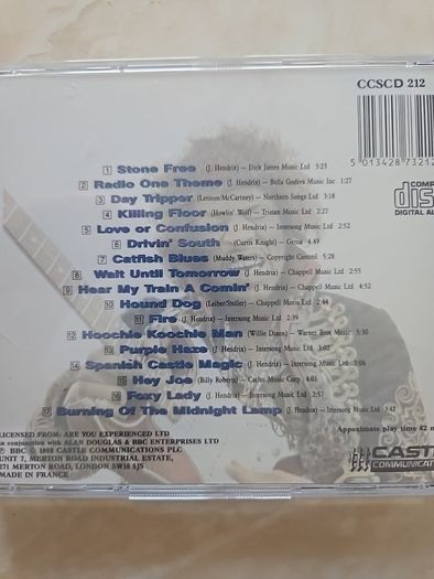 Jimi Hendrix CD  - Radio One