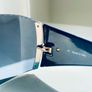 Vintage Givenchy SGV253 Shield Sunglasses Rare Y2K Archive Piece Made in Italy Image 9