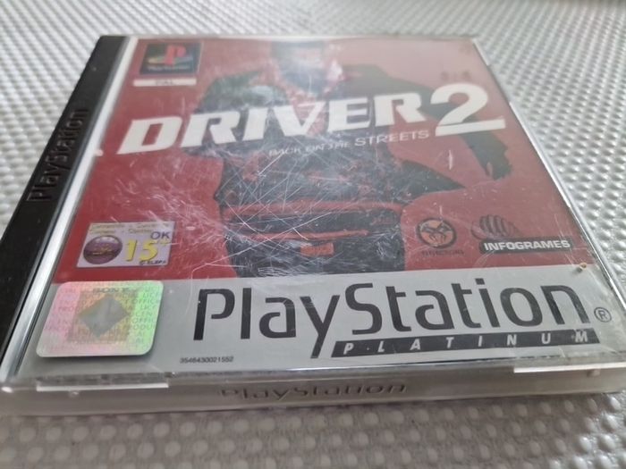 Driver 2  PlayStation1 Ps1 PlayStation2 Ps2 Games Original