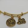 Chrysalis Aunt 14k Gold Plated Expandable Bangle New Without Tags CAN POST Image 3