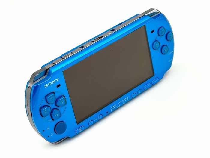 Sony PSP Console in Vibrant Blue - Boxed and Minty
