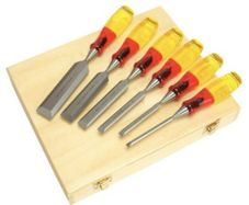 Irwin Marples MAR373S6 6pc Splitproof Bevel Edge Chisel Set