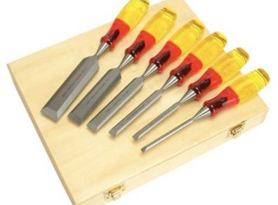 Irwin Marples MAR373S6 6pc Splitproof Bevel Edge Chisel Set