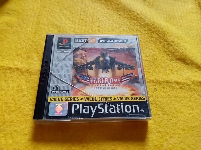 Eagle one Harrier attack PlayStation1 Ps1 PlayStation 2 ps2 games Original