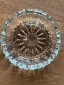Crystal ashtray