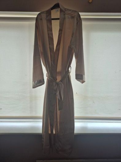 Champagne silk gowns