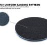 GLASS POLISH 14302 GlasX60 FINE-Grade Professional Abrasive Disc for Glass, Silicon Carbide Sanding Disc with Hook and Loop | 75 mm | Pack of 20 Image 4