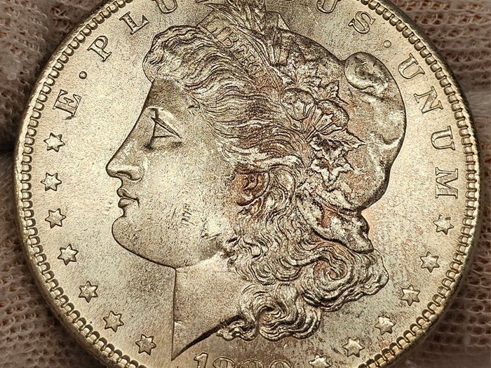 USA United States Silver 1880 S Morgan Dollar Beautiful Uncirculated Lustrous Superb!