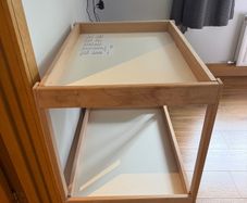 Ikea changing table