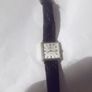 a vintage square face ladies  wrist watch,by pierport Image 2