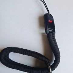 Camera wrist strap with quick release