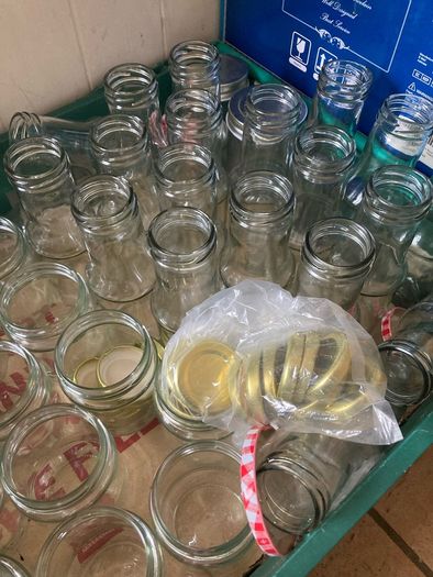 glass jars 227g