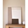 Licia console table with 1 drawer in natural colour Image 4