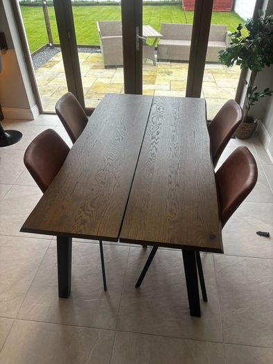 Modern Dining Table 4 Chairs , Excellent Condition