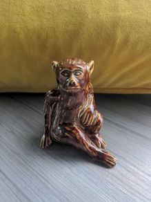 Vintage Ape Ceramic ornament