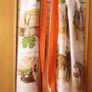 Equine Pony Equestrian Horse Orange with print Large Scarf Image 8