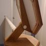 Handcrafted Wooden Octagon Mirror Image 2