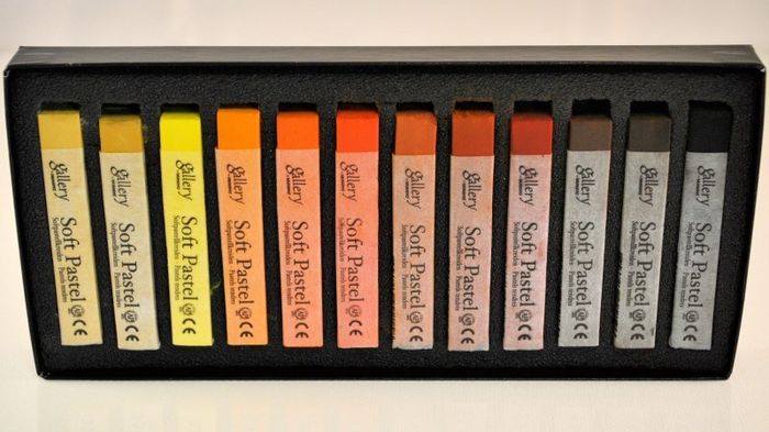 Gallery by Mungyo: Artist's Soft Pastels (12 Earthtone)