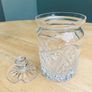 Heavy Crystal Lidded Preserve Jar Image 3