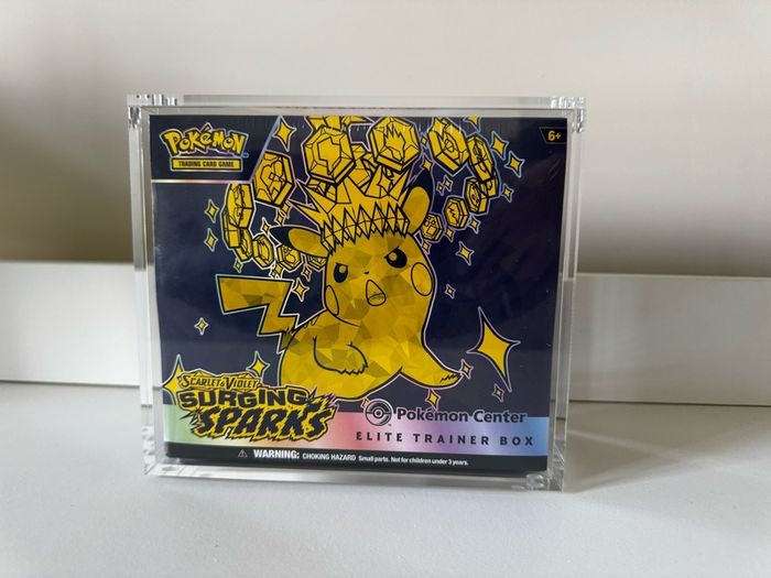 Pokemon Surging Sparks Pokemon Center Elite Trainer Box