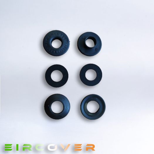 Blue plastic eyelets  12mm - pack of 10