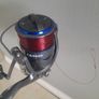 Shakespeare 12ft beachcaster fishing rod and real Image 3