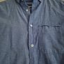 Blue Long Sleeve Mens Shirt Image 3