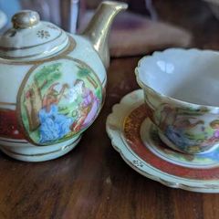 Single Cup China Tea Cup. Made in Japan