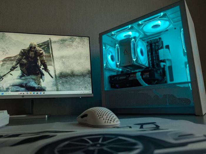 AMD Ryzen Gaming PC | 1TB NVMe | RTX 12GB | B550 | Corsair | White
