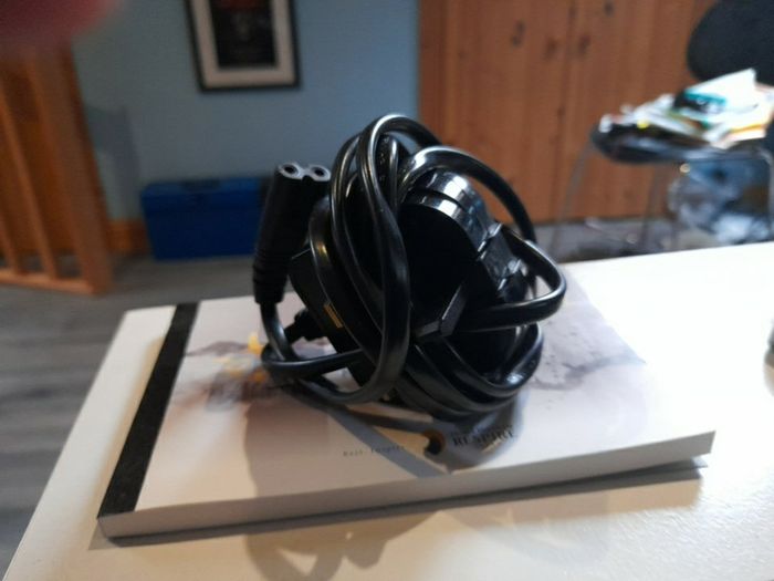 Figure of 8 Cable with 3 pin plug.