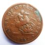 One Penny 1857 token Bank of Upper Canada Image 3