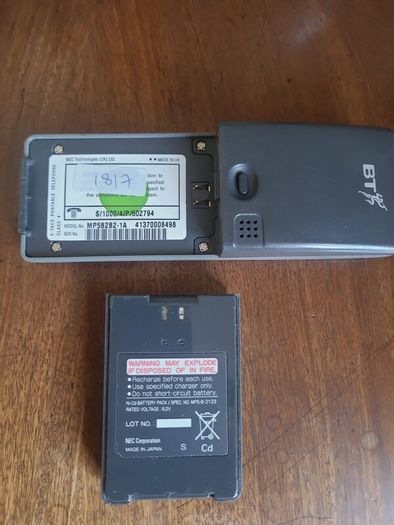 NEC vintage mobile  - model mp5b2b2 1a