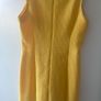 yellow dress with zipper Image 2