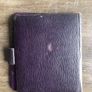 Antique Leather-Bound Handkerchief Case Image 2