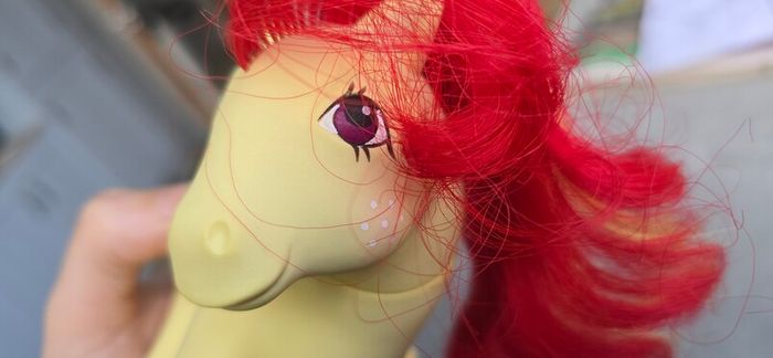 Mammy and Son Custom Sunburst Mountain Boy Ponies using MLP G1 Base My Little Pony