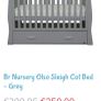 Sleigh Cot Bed OSLO BR Baby Image 5