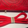 R Stunning Vibrant Red 3-in-1 Clutch Wristlet & Crossbody Bag Image 5