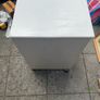 Retro Wooden 6-Drawer Rolling Storage Cabinet  Pastel Fronts Image 4