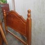 Wooden double bed frame and Love 2 Sleep mattress Image 5
