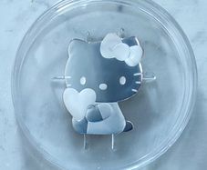 France 10 Euro Silver (.999) Proof Coin 2024 - Hello Kitty Shape - Hello Kitty