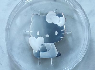 France 10 Euro Silver (.999) Proof Coin 2024 - Hello Kitty Shape - Hello Kitty