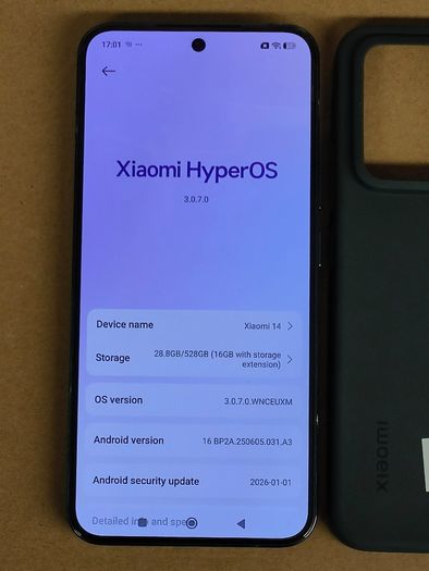Xiaomi 14 (12GB+512GB) Black, Dual Sim Unlocked, Excellent