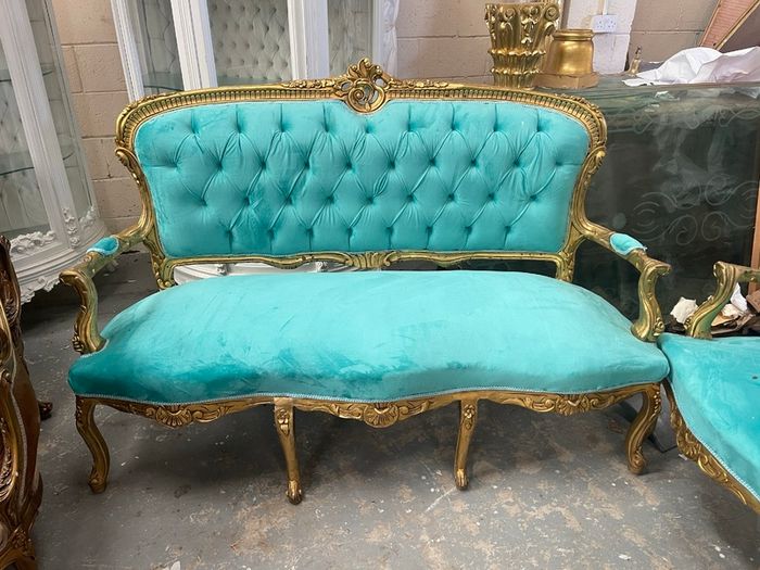 New gold and new material salon set 5 pieces