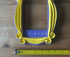 Peephole frame from Friends TV series