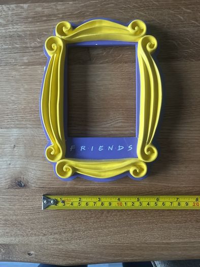 Peephole frame from Friends TV series