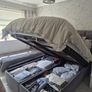 double bed with mattress Image 3
