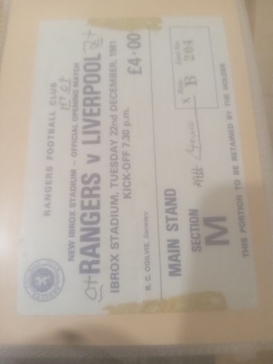 Match Tickets..